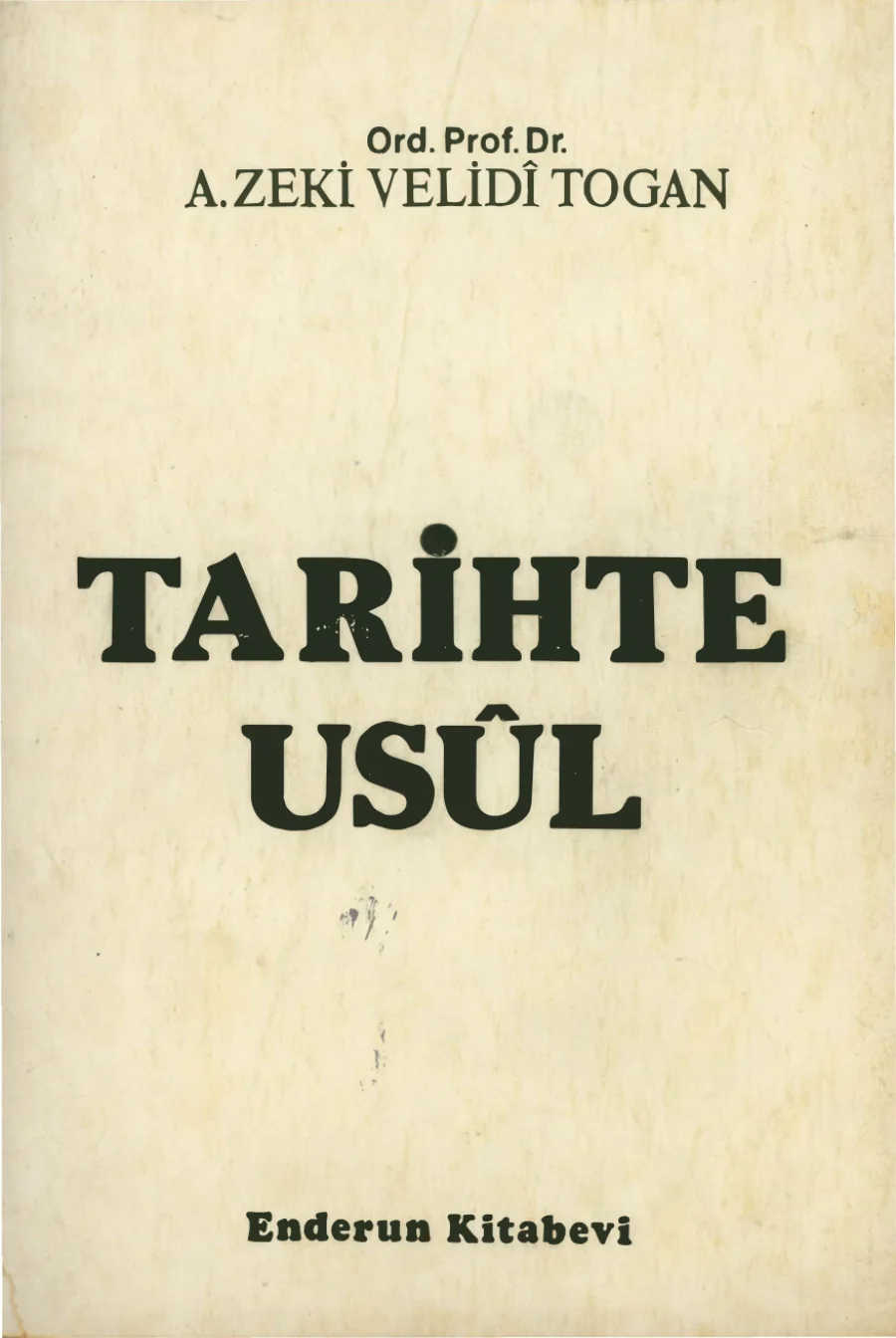 Tarihte Usul kapak görseli