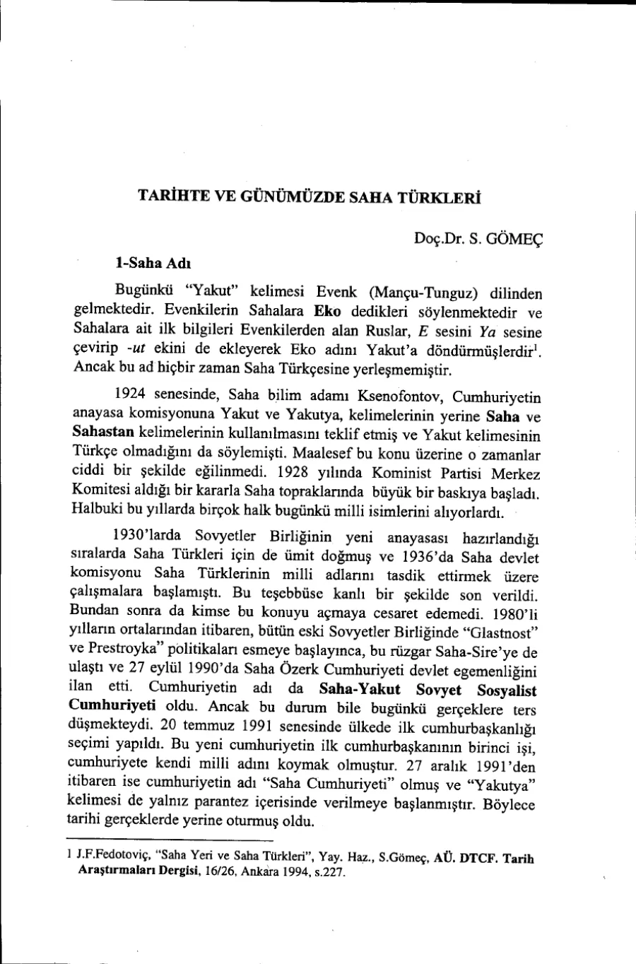 Tarihte ve Günümüzde Saha Türkleri kapak görseli