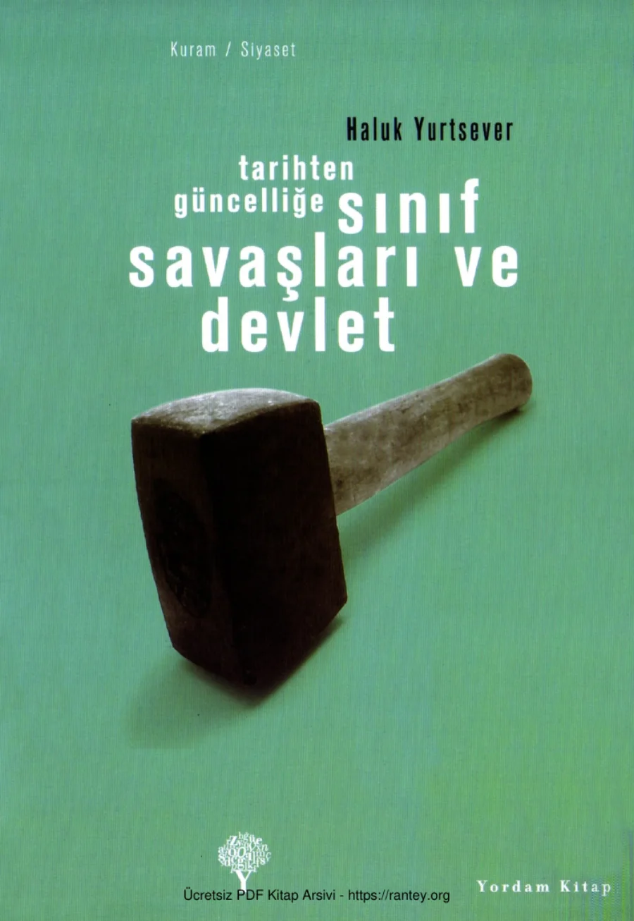 Tarihten Güncelliğe Sınıf Savaşları ve Devlet kapak görseli