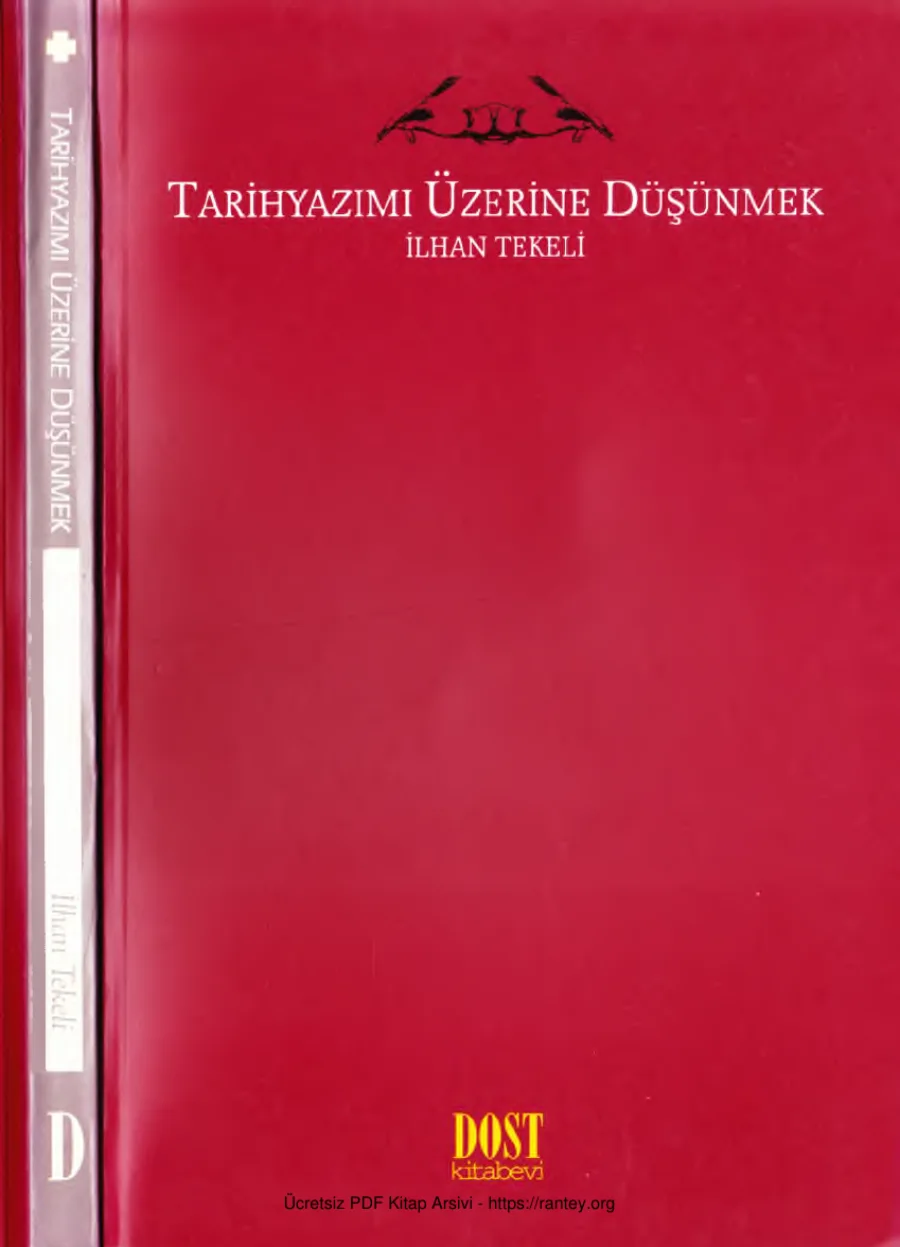 Tarihyazımı Üzerine Düşünmek kapak görseli