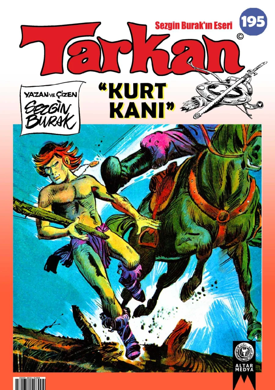 Tarkan - Sayı 195: Kurt Kanı 10 kapak görseli