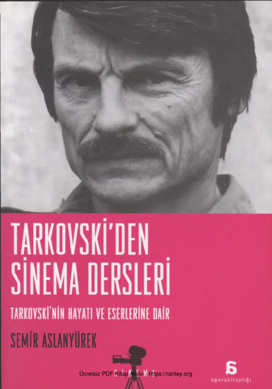 Tarkovskiden Sinema Dersleri Agora Kitaplığı kapak görseli