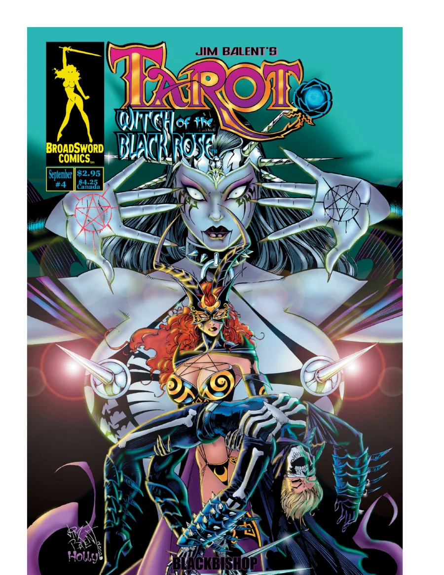 Tarot: Siyah Gül Cadısı 4 kapak görseli