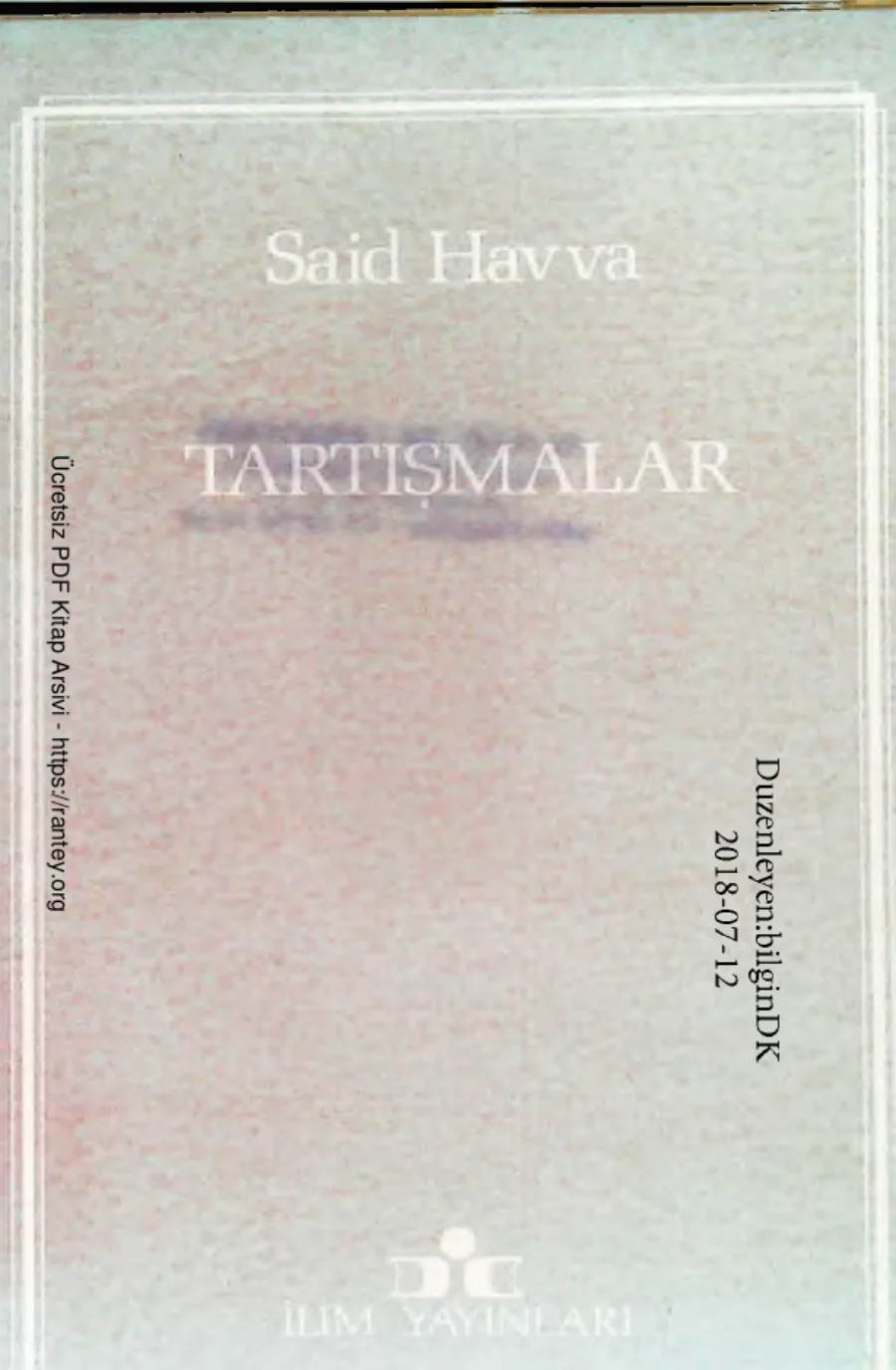 Tartismalar kapak görseli