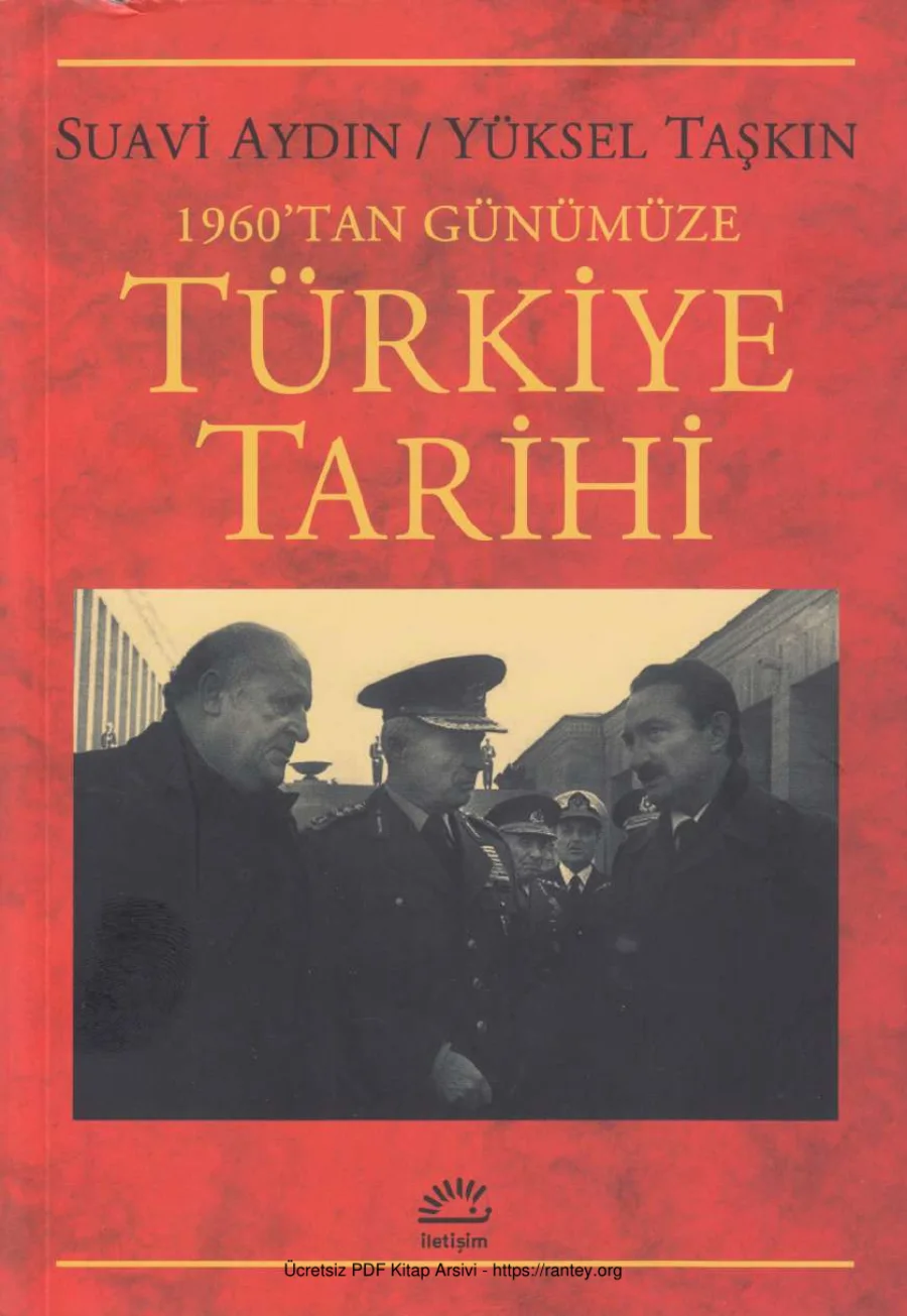 Taşkın 1960tan Günümüze Türkiye Tarihi kapak görseli