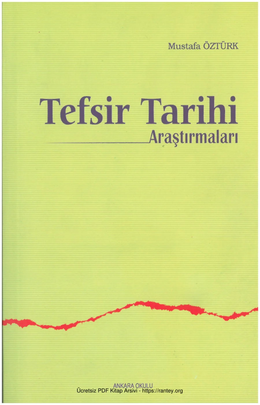 Tefsir Tarihi kapak görseli