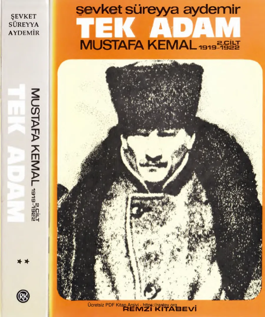 Tek Adam Mustafa Kemal 1919 1922 Cilt 2 kapak görseli