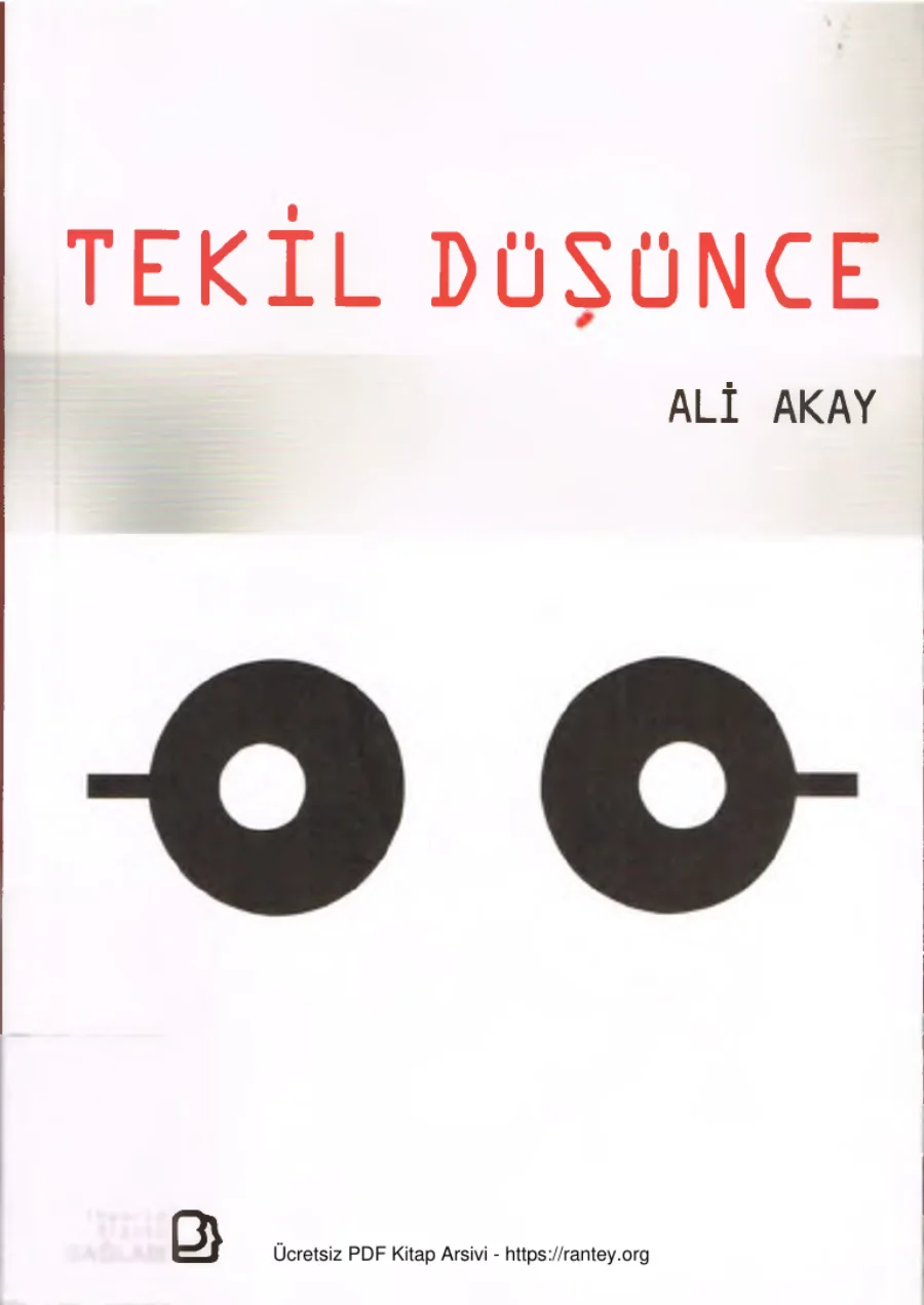 Tekil Düşünce kapak görseli