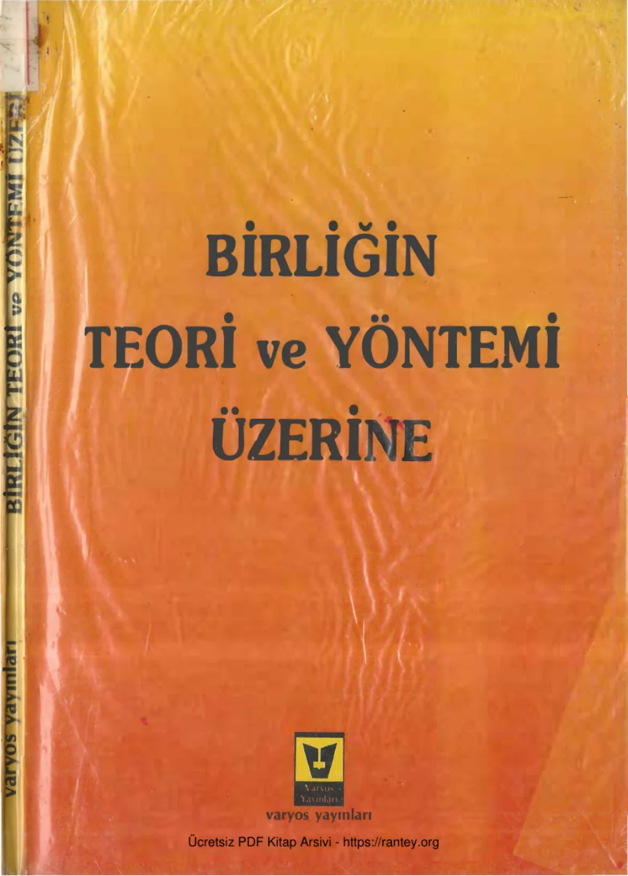 Teori ve Yöntemi Üzerine kapak görseli