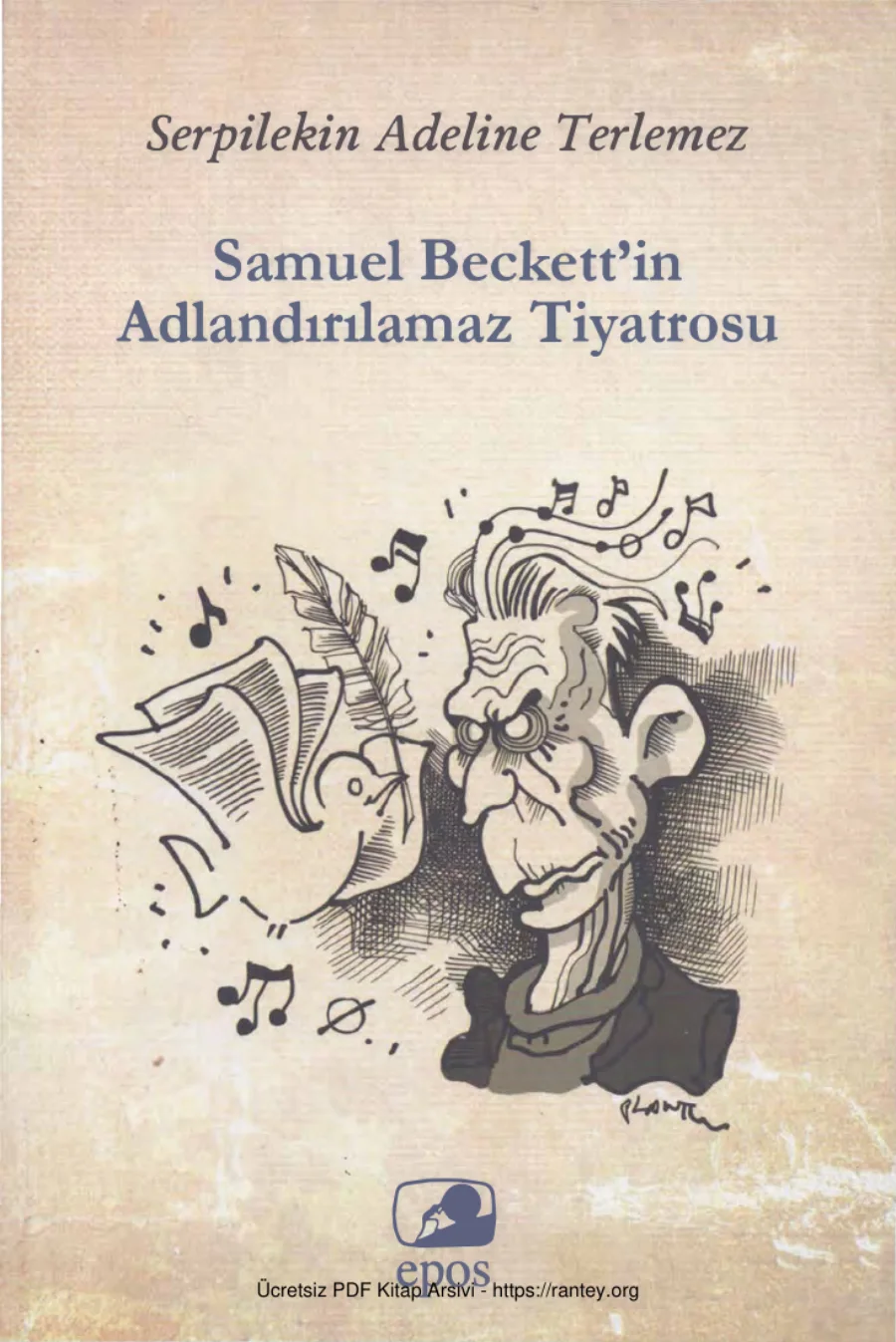 Terlemez Samuel Beckettin Adlandırılamaz Tiyatrosu Epos Yayınları kapak görseli