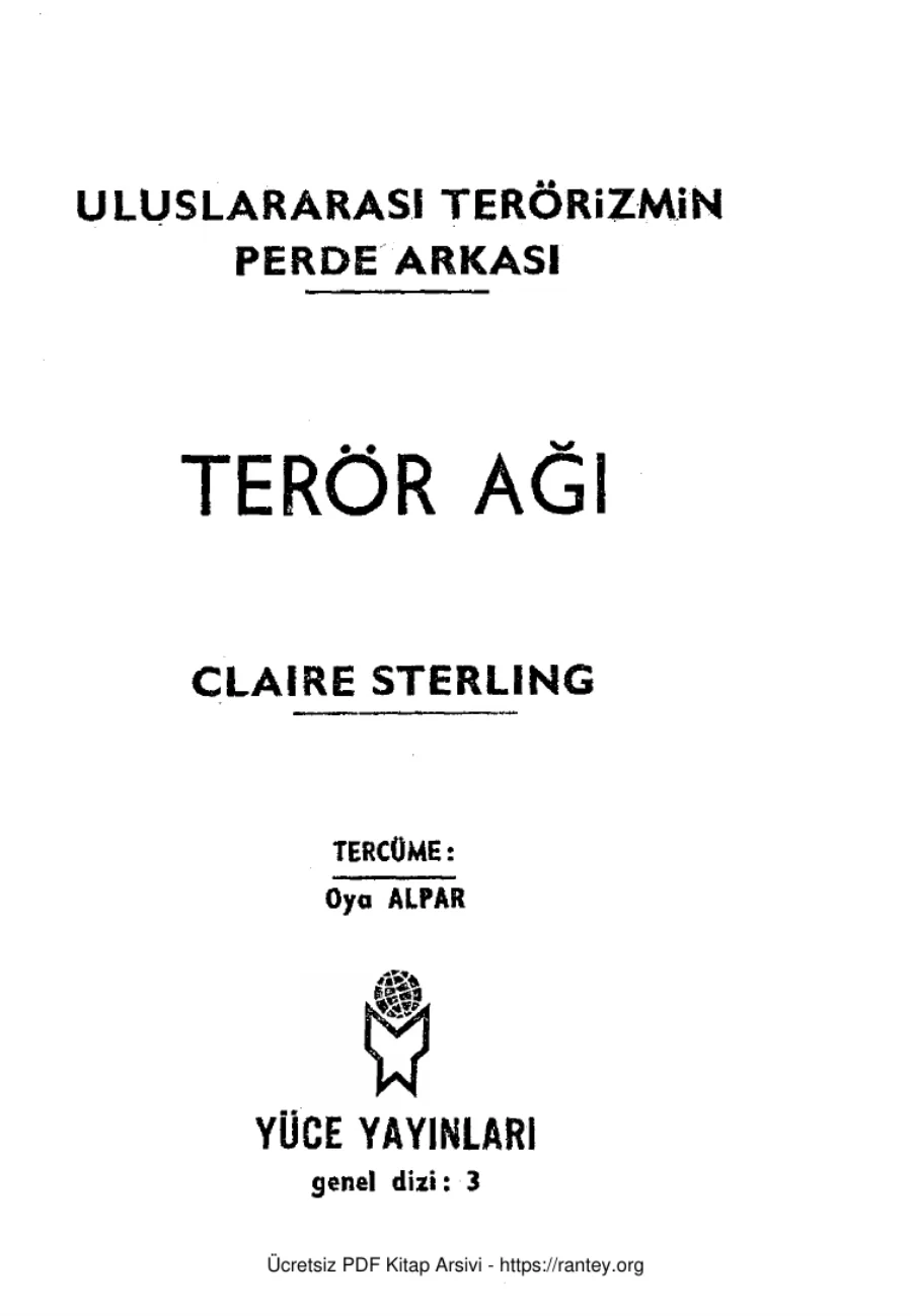 Terör Ağı kapak görseli