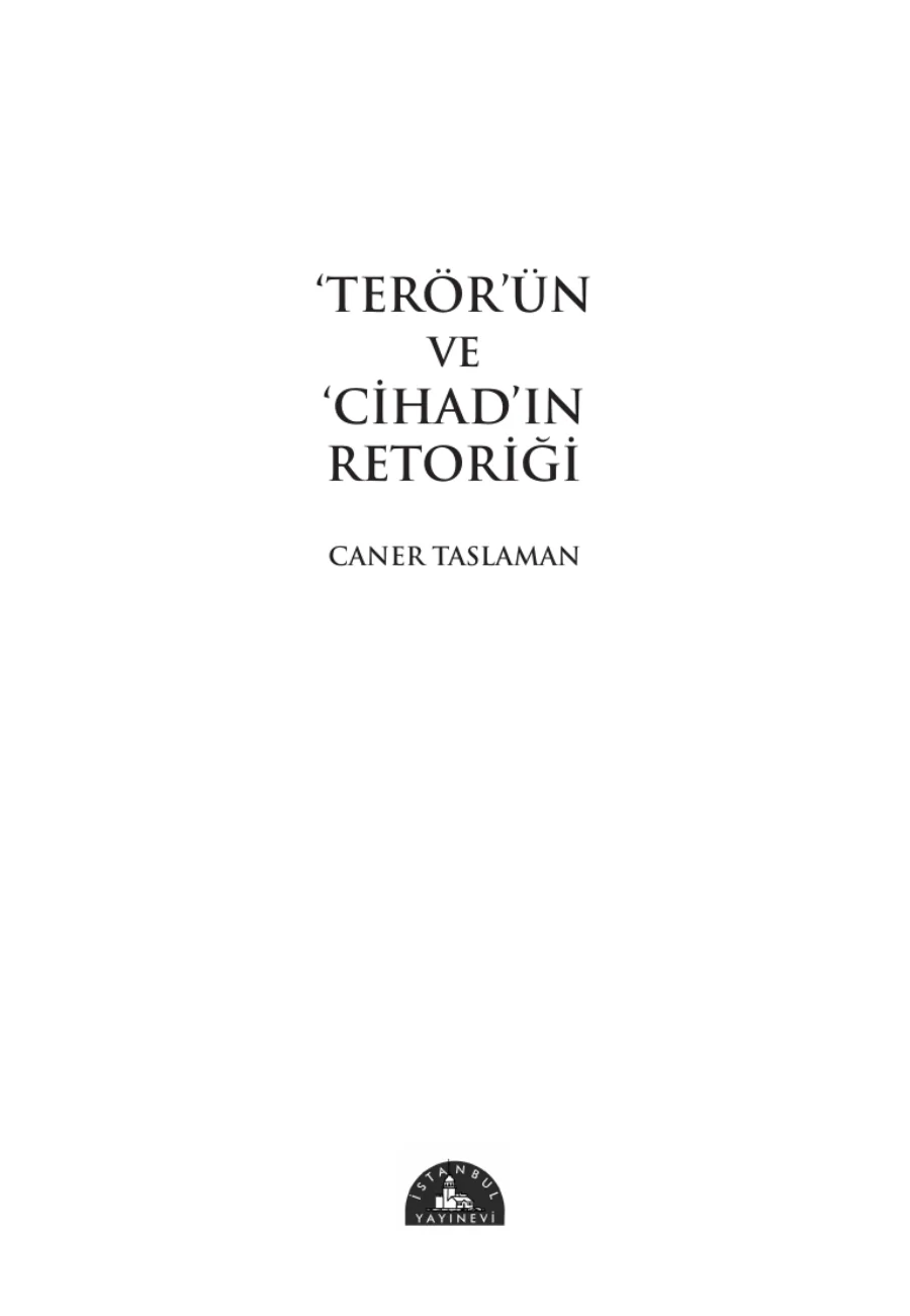 Terör ve Cihad kapak görseli