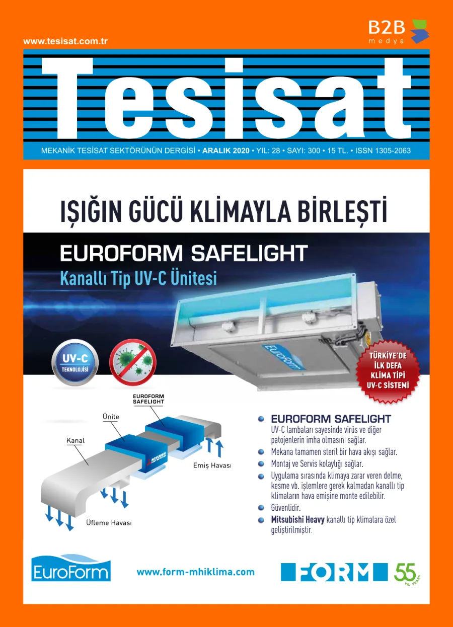 Tesisat - Aralık 2020 kapak görseli