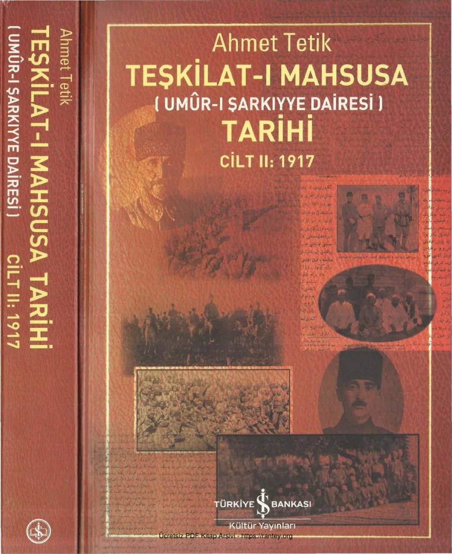 Teşkilat ı Mahsusa Tarihi Cilt II kapak görseli