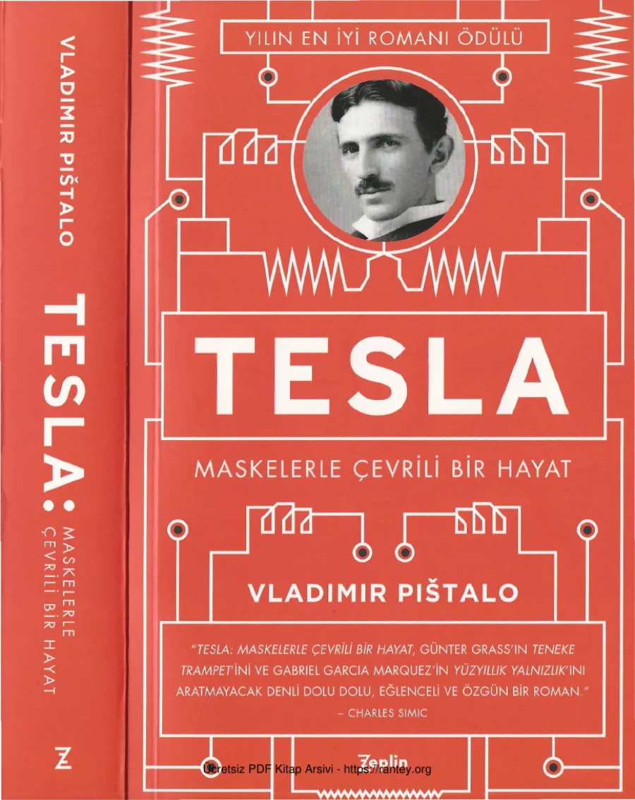 Tesla Maskelerle Çevrili Bir Hayat kapak görseli