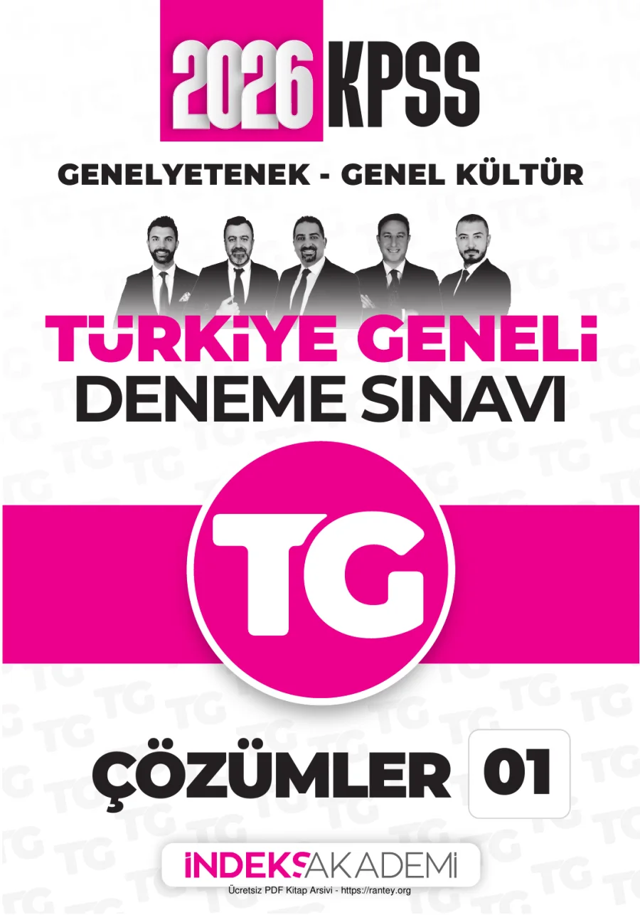 TG 1 KPSS Genel Yetenek Genel Kultur Cozum Kitapcigi kapak görseli