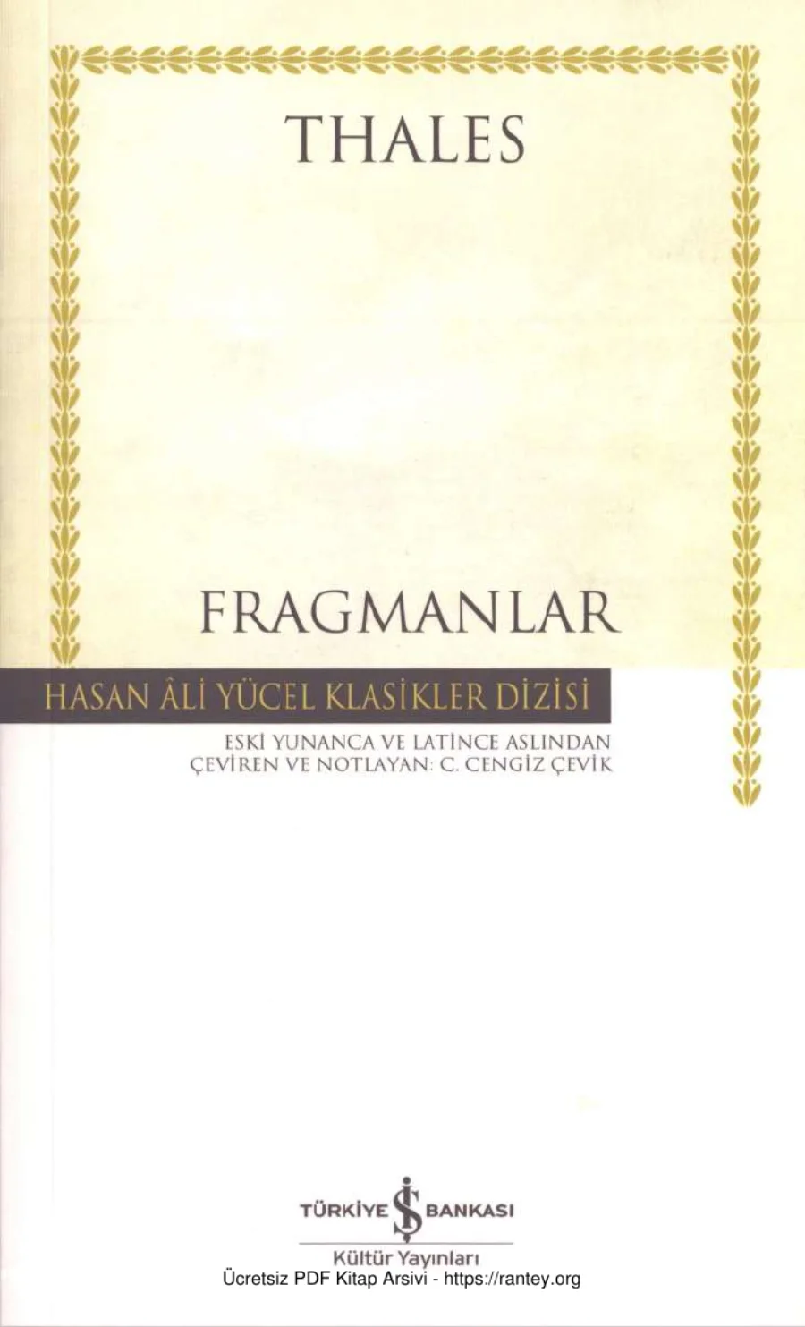 Thales Fragmanlar kapak görseli