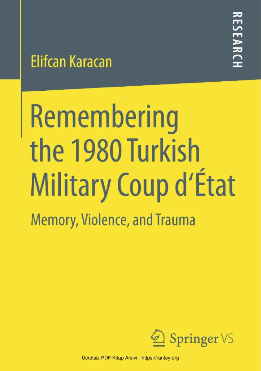 the 1980 Türkish Military Coup dEtat kapak görseli