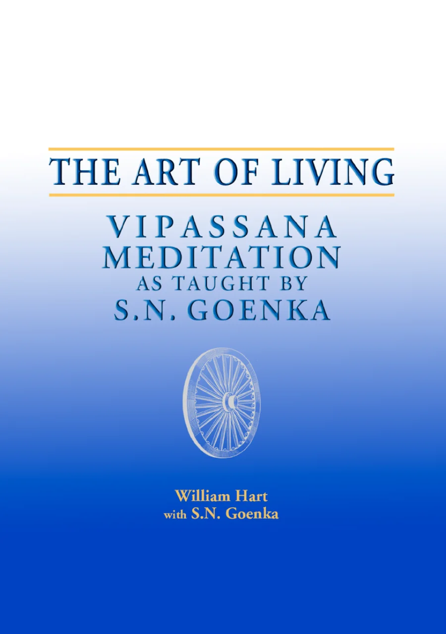 The Art of Living: Vipassana Meditation PDF kitap kapağı