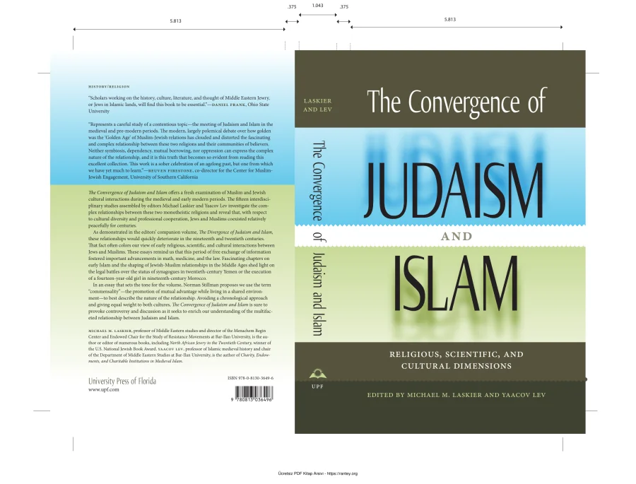 The Convergence of Judaism and IslamReligious Scientific and Cultural Dimensions kapak görseli