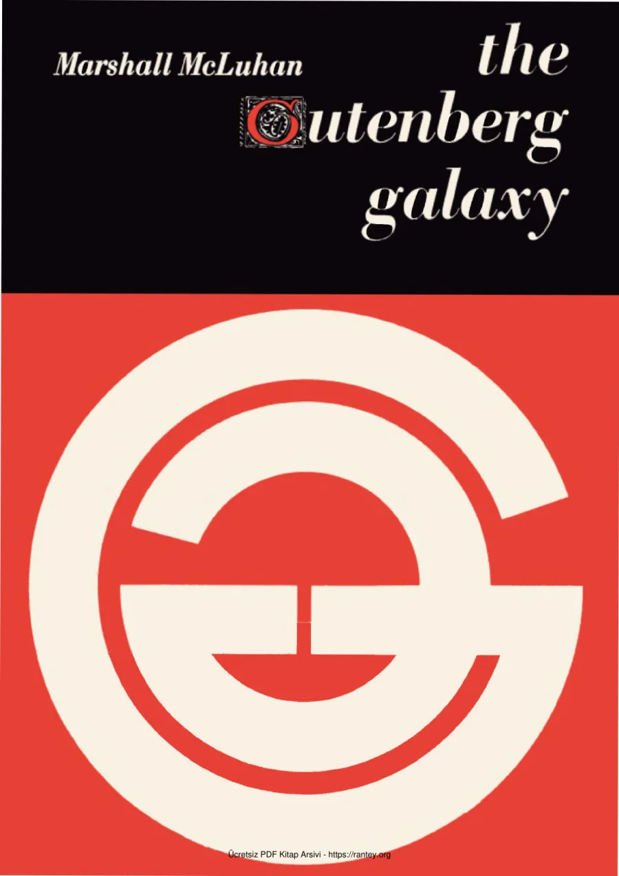 The Gutenberg Galaxy University of kapak görseli