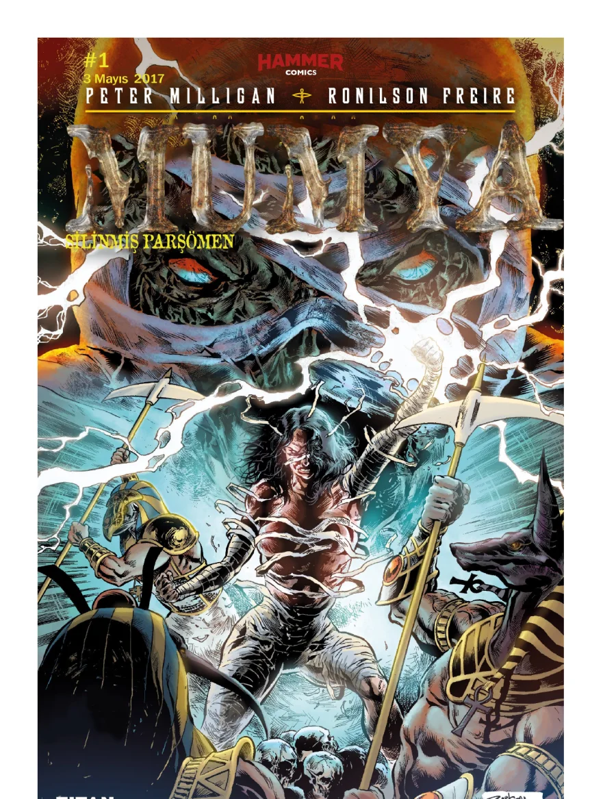 The Mummy 1 kapak görseli