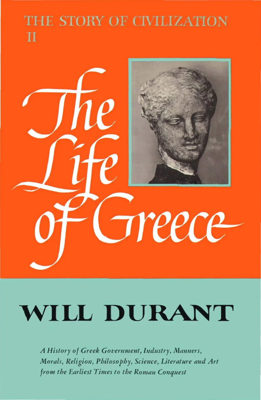 The Story of Civilization Vol 2 Simon and Schuster Press kitap kapağı
