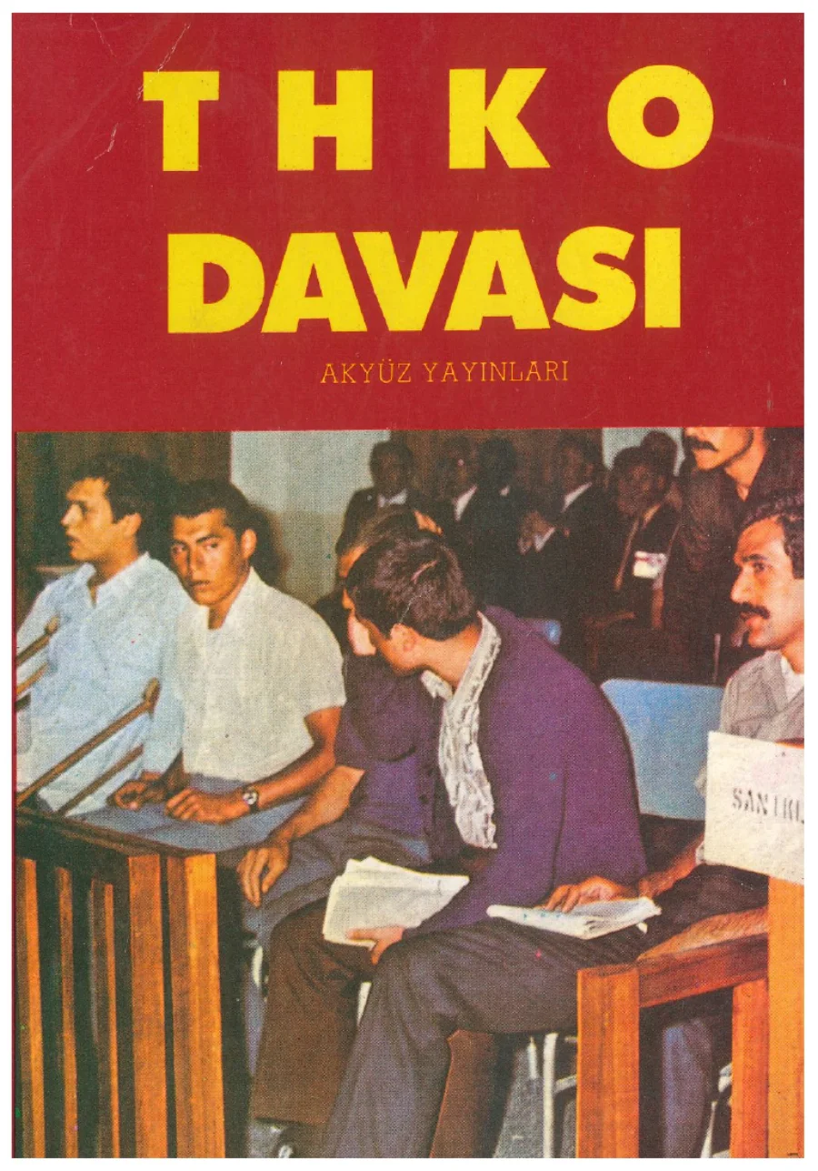 THKO Davası Akyüz Yayınları kapak görseli