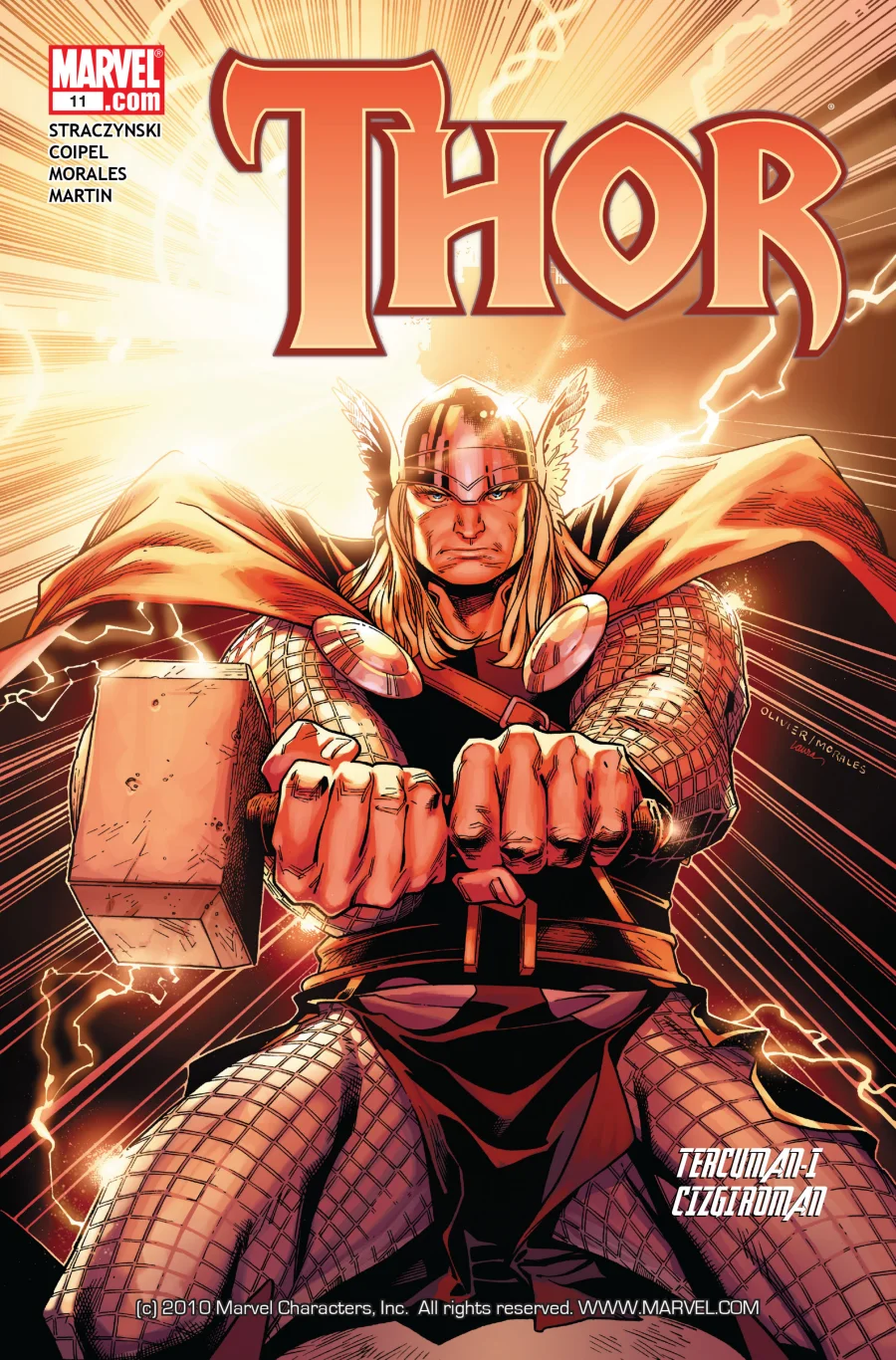 Thor (2007) 11 kapak görseli