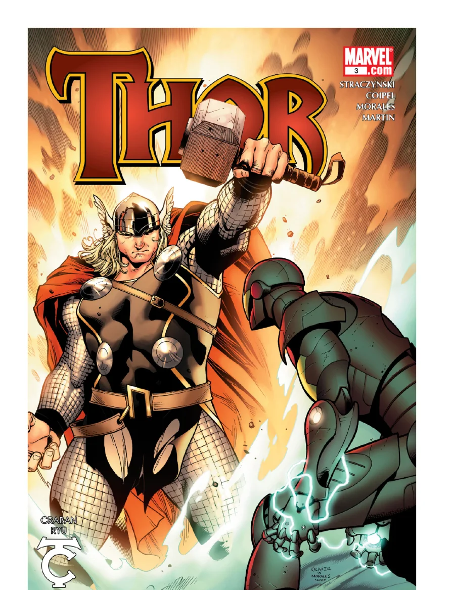 Thor (2007) 3 kapak görseli