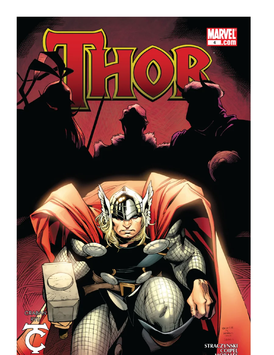 Thor (2007) 4 kapak görseli