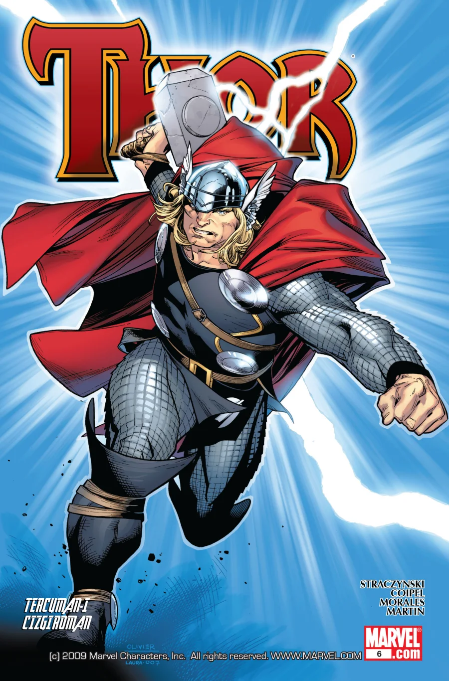 Thor (2007) 6 kapak görseli