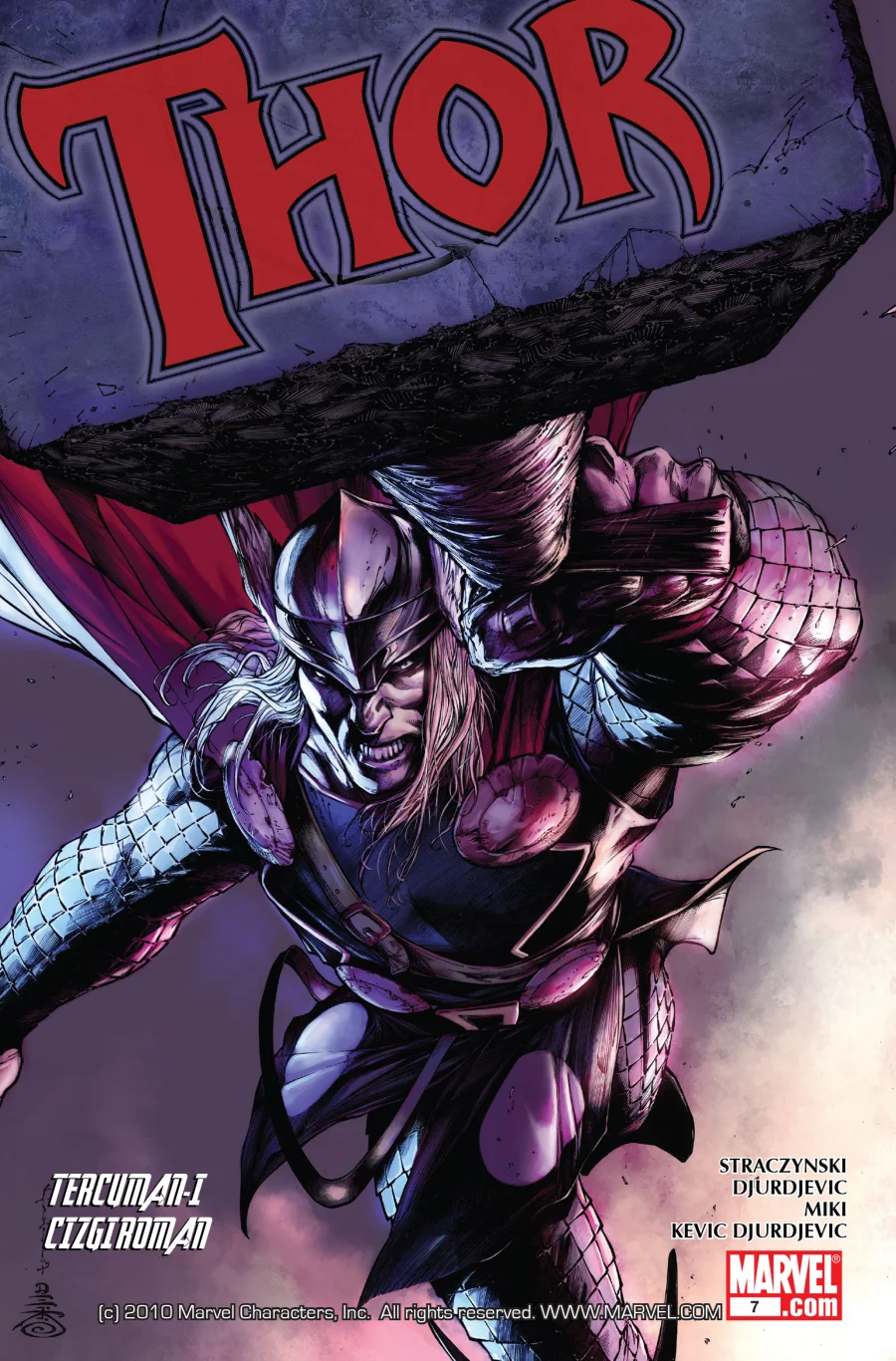 Thor (2007) 7 kapak görseli