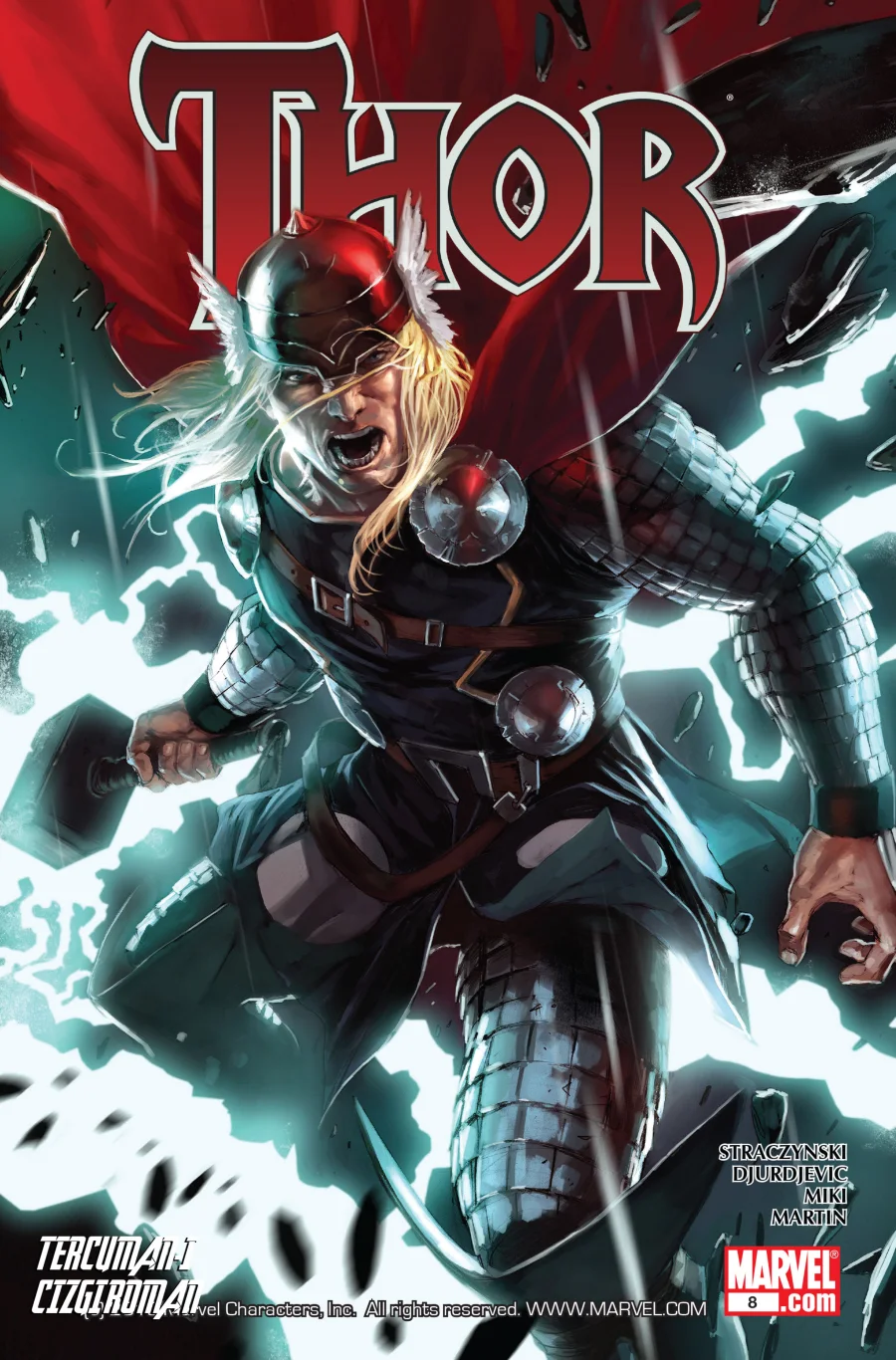 Thor (2007) 8 kapak görseli