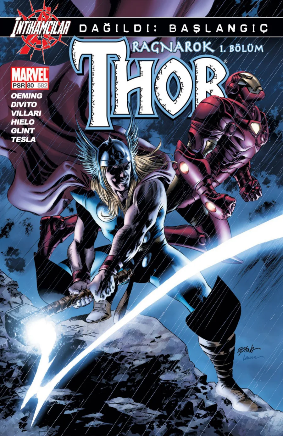 Thor: Ragnarok 1 kapak görseli