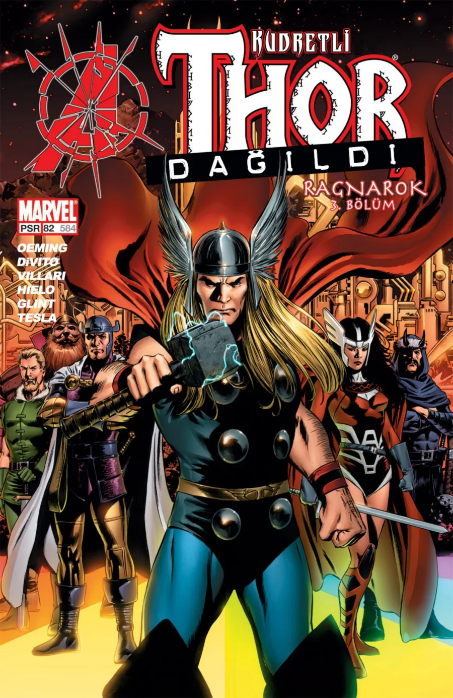 Thor: Ragnarok 3 kapak görseli