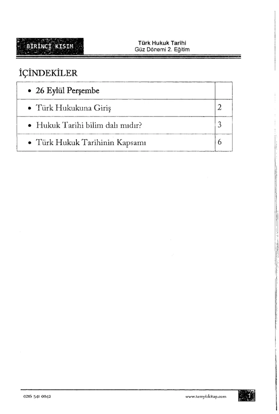THT Güz Dönemi Ders Notları 2018 PDF kapak görseli