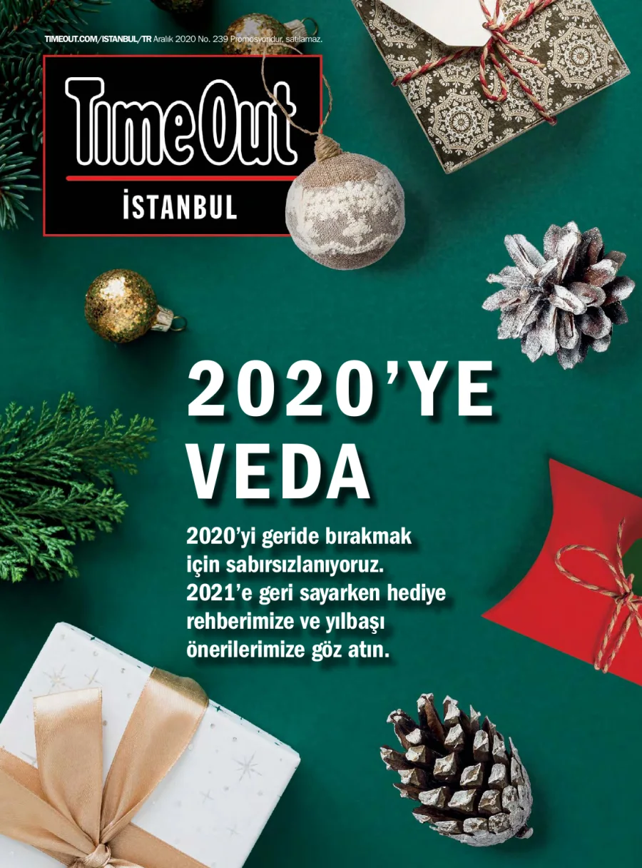 Time Out İstanbul – Aralık 2020 kapak görseli