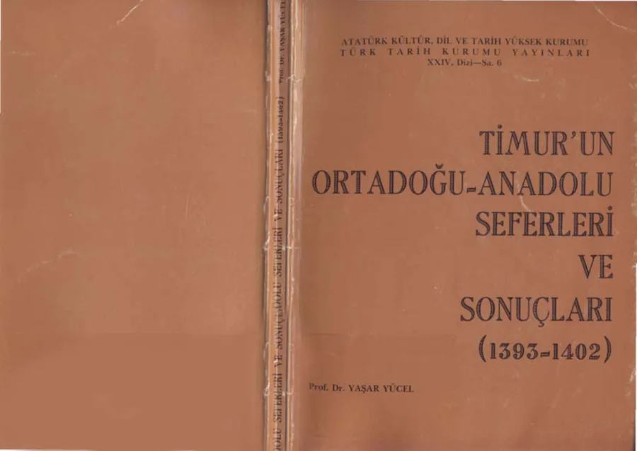 Timur'un Ortadoğu-Anadolu Seferleri kapak görseli