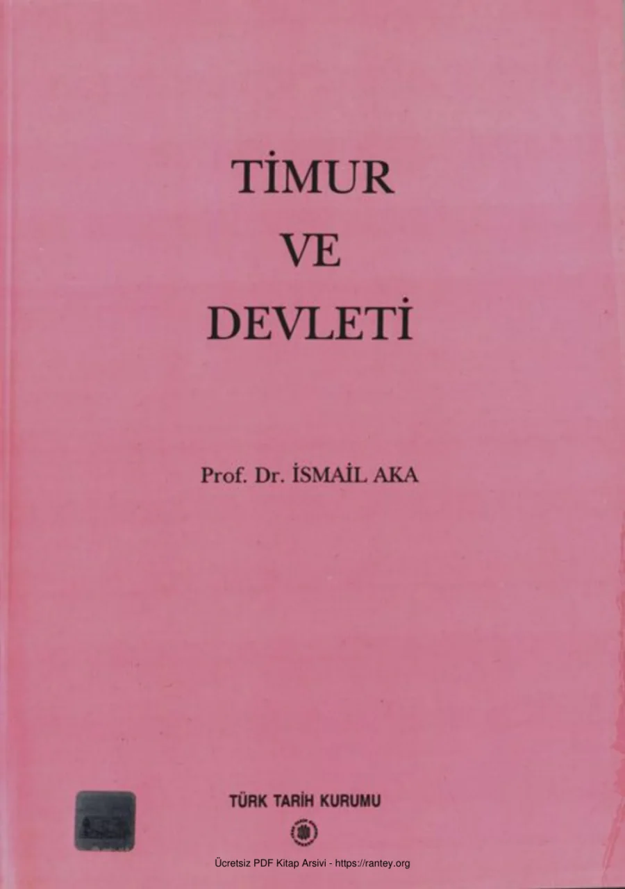 Timur ve Devleti kapak görseli