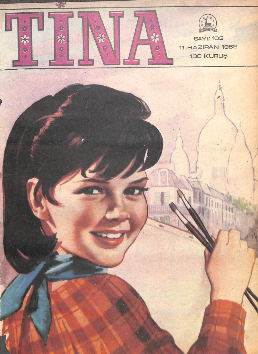 Tina Sayı 103 - 11 Haziran 1969 kapak görseli
