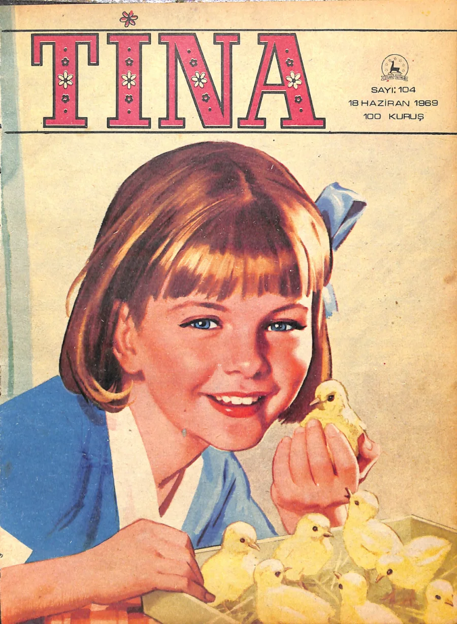 Tina Sayı 104 - 18 Haziran 1969 kapak görseli