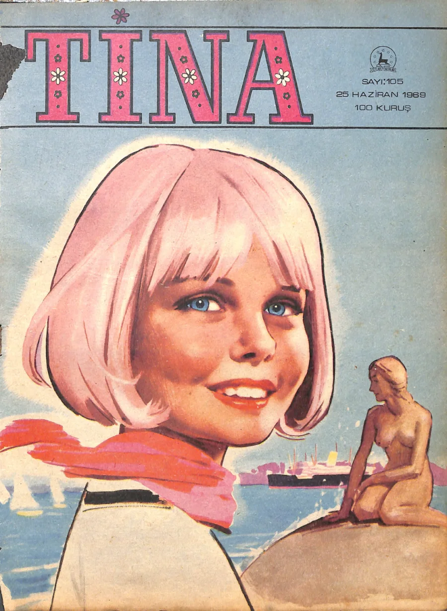 Tina Sayı 105 - 25 Haziran 1969 kapak görseli