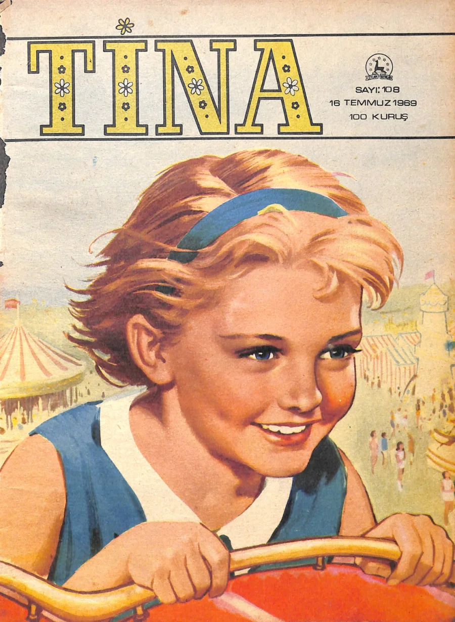 Tina Sayı 108 - 16 Temmuz 1969 kapak görseli