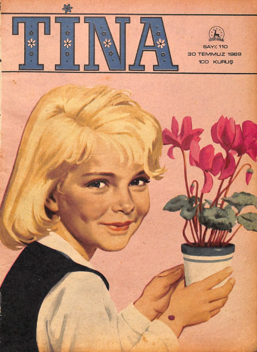 Tina Sayı 110 - 30 Temmuz 1969 kapak görseli