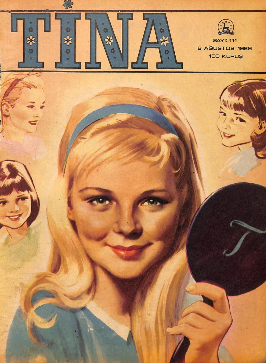 Tina Sayı 111 - 8 Agustos 1969 kapak görseli