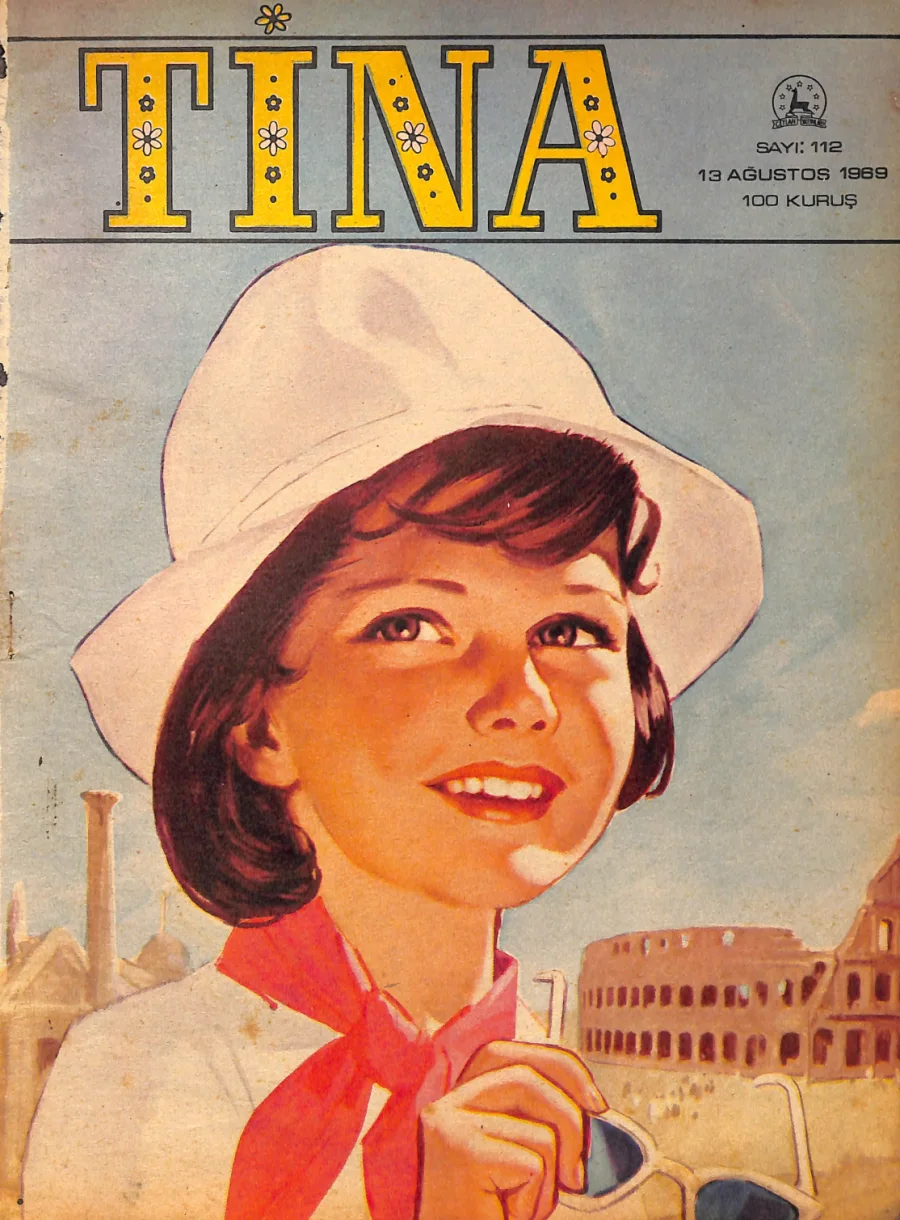Tina Sayı 112 - 1969 08 13 kapak görseli