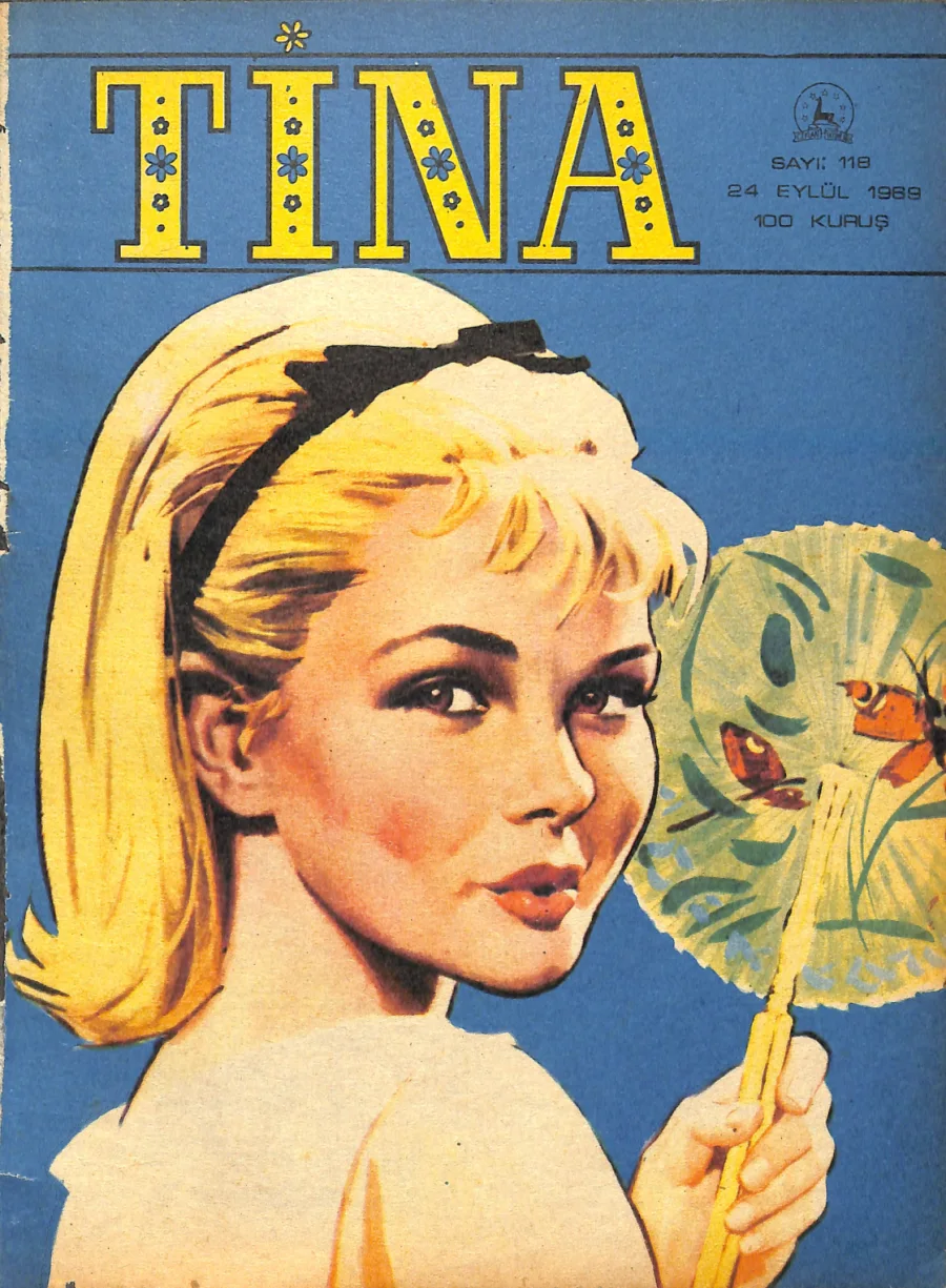 Tina Sayı 118 - 24 Eylül 1969 kapak görseli