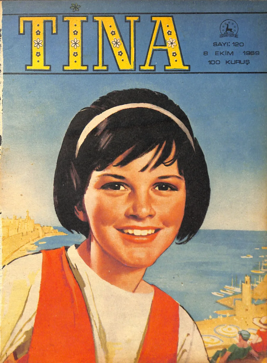 Tina Sayı 120 - 8 Ekim 1969 kapak görseli
