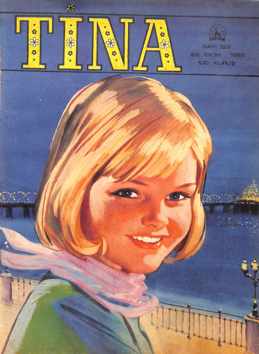 Tina Sayı 122 - 1969 10 22 kapak görseli